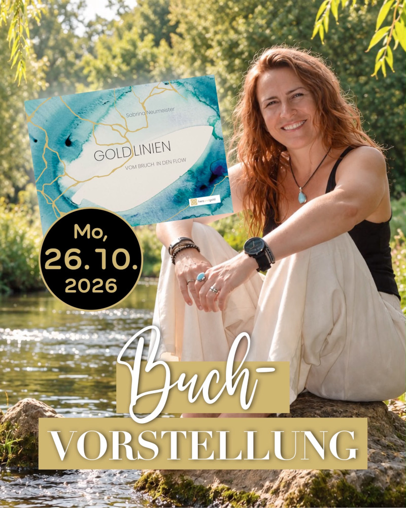 News: Book Release Buchvorstellung Goldlinien Workbook Vom Bruch in den Flow 
